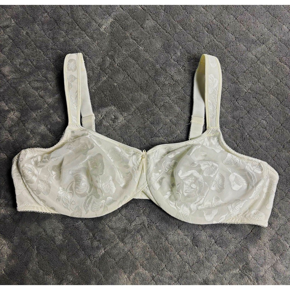 Wacoal Awareness 85567 Full Coverage Underwire Bra Ivory 42C